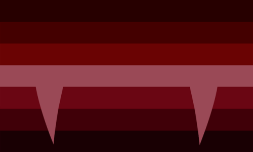 latinesbian: Since I got requests for a lot of vampire pride flags, I wanted to put them together in