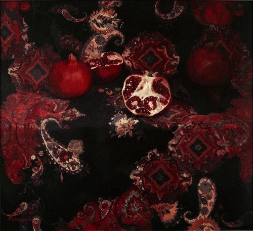 crimsonkismet: Pomegranates by Elena Kubysheva