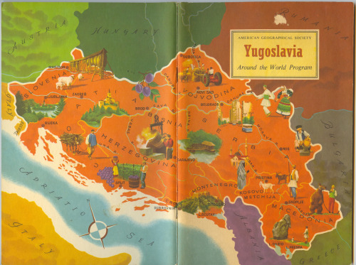 maptitude1: Yugoslavia - American Geographical Society - 1961