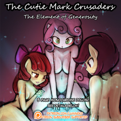 nsfwneko:  The Equestria Girl’s CMC has found something magical! Just what will happen? (This is a NSFW/18  comic, be warned!)Guest artists include: Xenstroke, JonFawkes,and VCC!(For early releases on future doujin, be sure to subscribe at my patreon!)[ht