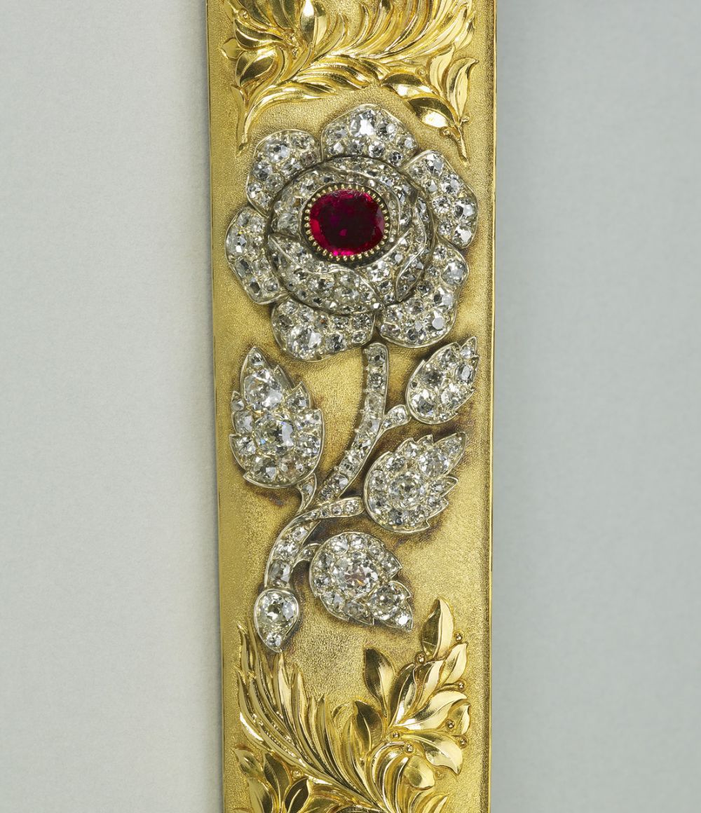 art-of-swords:  The Jewelled Sword of Offering Dated: 1820 Designers: Rundell Bridge