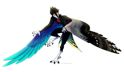 Harpy Spamton commisison for @/TDLBallistic on Twitter!