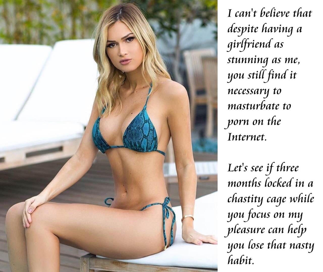 submissive-william:  I can’t believe that despite having a girlfriend as stunning