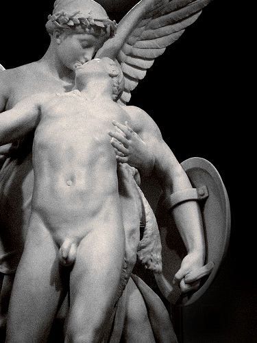 boysnmenart:  Sir Alfred Gilbert: The Kiss Of Victory