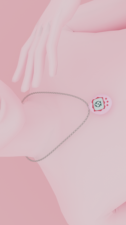 sadlydulcet: tamagotchi necklace ✿ 1000 tumblr followers gift ♥new mesh ♥10 color
