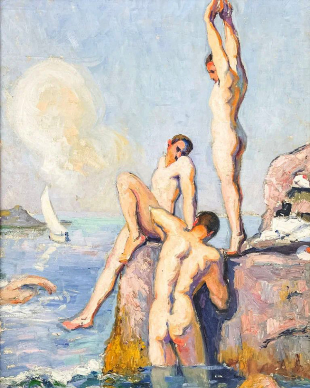 Porn antonio-m:“The Bathers”, by Suzanne photos