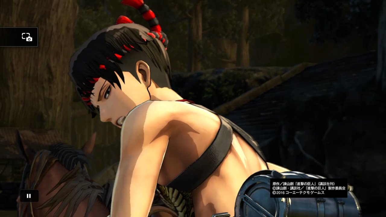   (￣ω￣ )  More from the Shingeki no Kyojin Playstation game!
