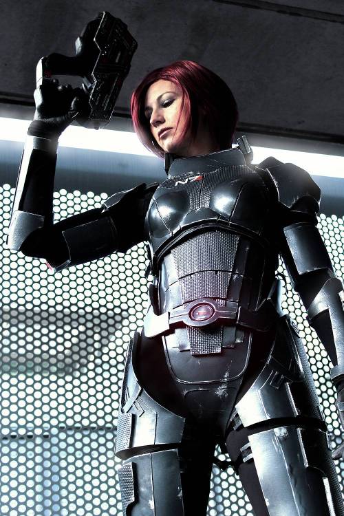 Porn photo fucking-sexy-cosplay:  Commander Shepard,