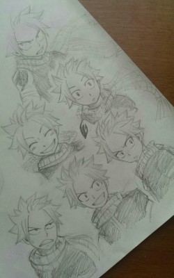 geghanush:  Natsu is my favorite character in FT. I looooove this guy.  A little bit practice. Don’t you mind? I just wanted to show you my drawing skills( and maybe I ’ll show you video tutorial SOMEDAY).