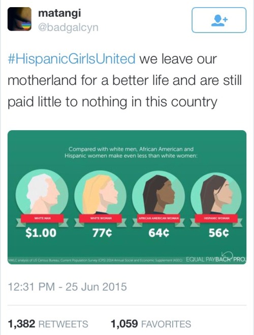 onyxblondebitch:  #HispanicGirlsUnited Keep it going 