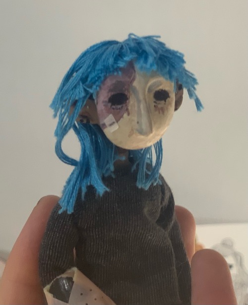 Shitty Pics Of Sal Fisher Doll Ive Made Recently + Unfinished Guitar