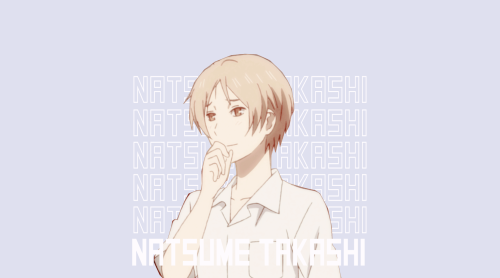 anisource:ANISOURCE EVENT ~ Favorite Character Per Member → @natsutakashiTakashi Natsume