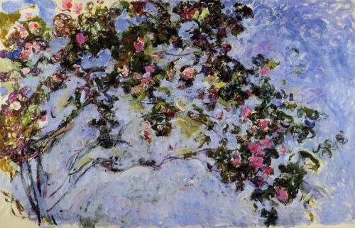 artist-monet:The Rose Bush, 1926, Claude Monet