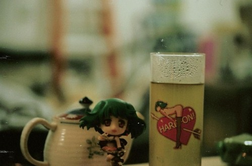 #olympusom1 #35mmfilm #stilllifephotography #macrossfrontier #rankalee #anime #teapot #お茶 #せん茶