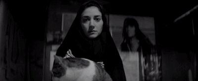 A Girl Walks Home Alone At Night 🖤🐈‍⬛