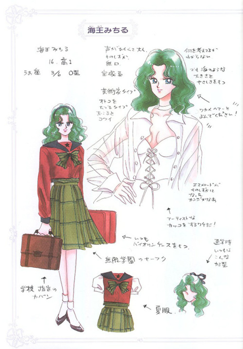 fujikomeanie: Sailor Moon Materials Collection - Color Illustrations