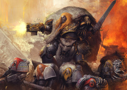 thecyberwolf:  Warhammer 40K Created by Alex