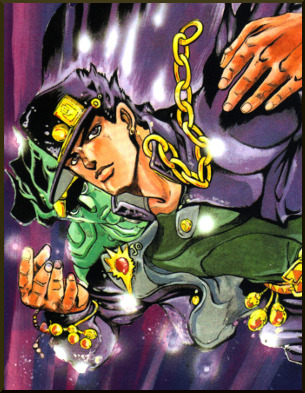 oldroots:  you know what my favourite thing is about jotaro kujo from jjba his age  17  42  He always looks 30