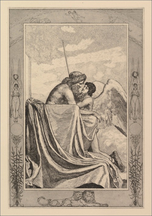 Max Klinger, Amor und Psyche, Opus V, 1880