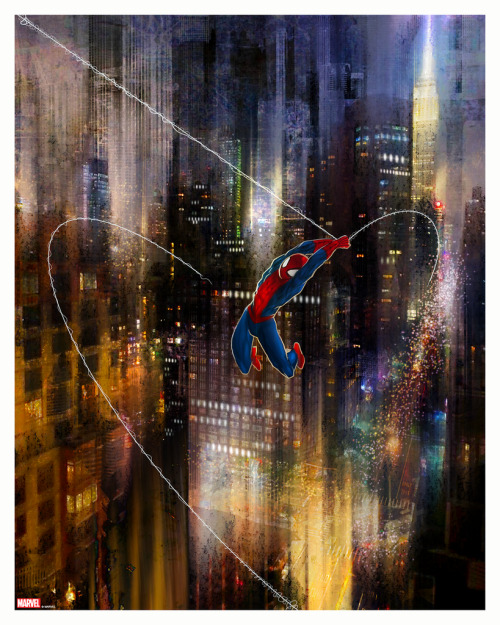 Spider-Man - Created by Mark ChilcottYou can follow the artist on Instagram and Twitter.