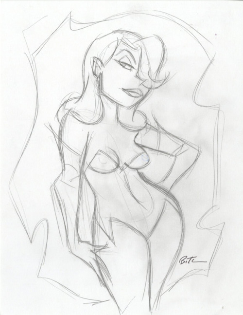 Poison Ivy by Bruce Timm