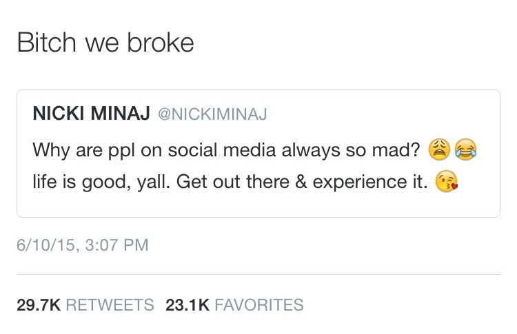 breezy336:  When a bitch been rich for five years and she forget where she come from.tuh!!!
