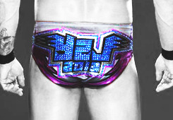 Looking good in those purple tights! O.O