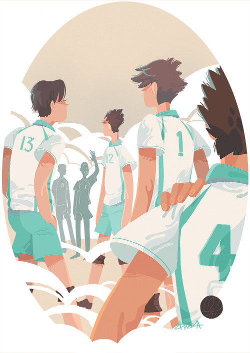 egg-noodle:  Karasuno • Nekoma • Aoba Johsai