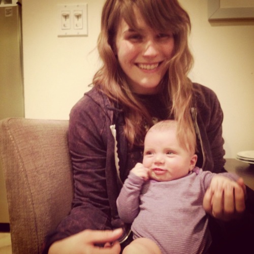 jennyowenyoungs:  Baby hangs!