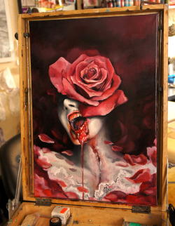 Artagainstsociety:  Red Roses - Http://Grimmy3D.deviantart.com/Art/Red-Roses-357500826