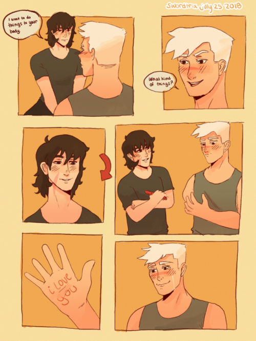 swordtrix:ive been wanting to make this comic for a couple daysfinally got around to it