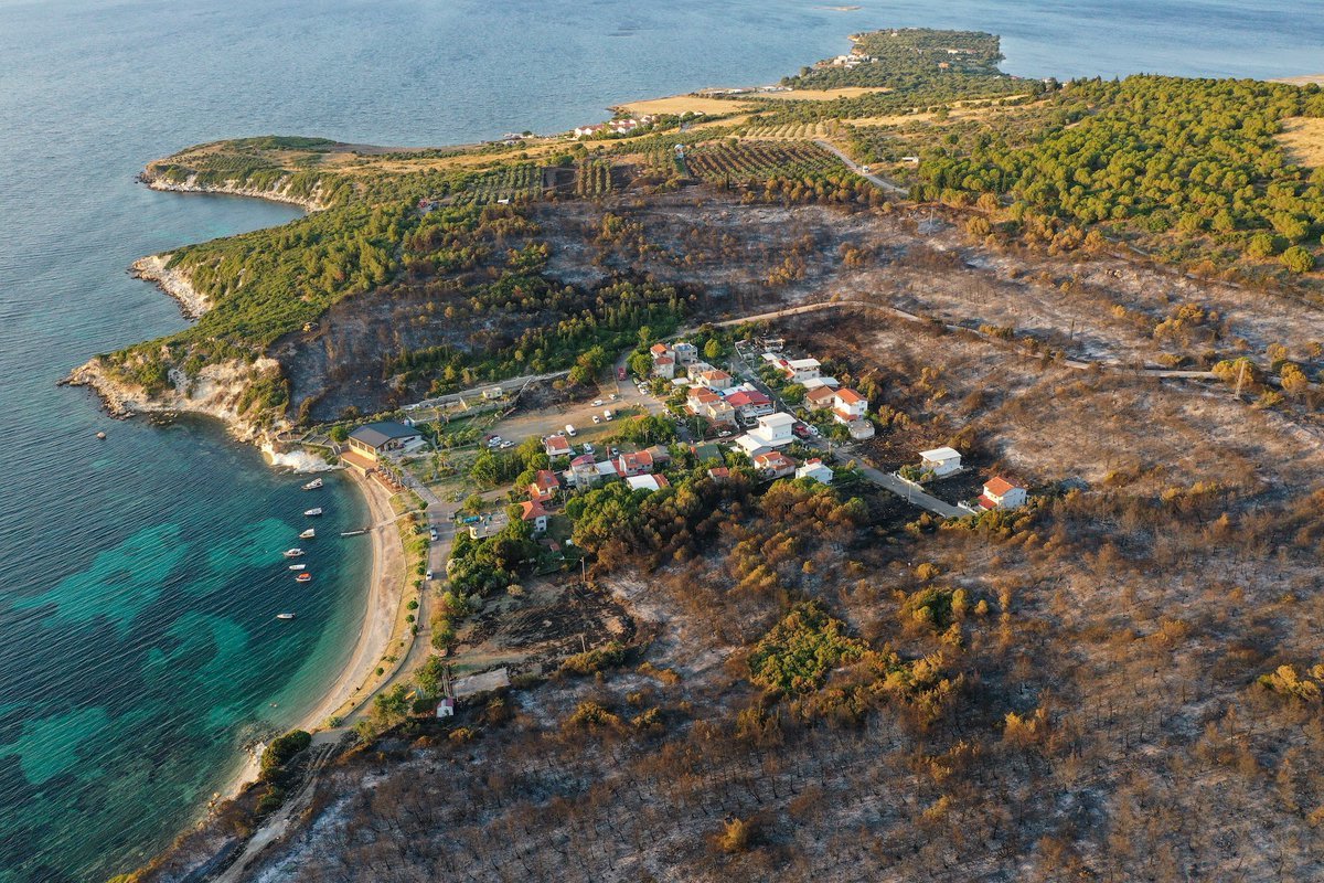 Aliağa'daki yangın...