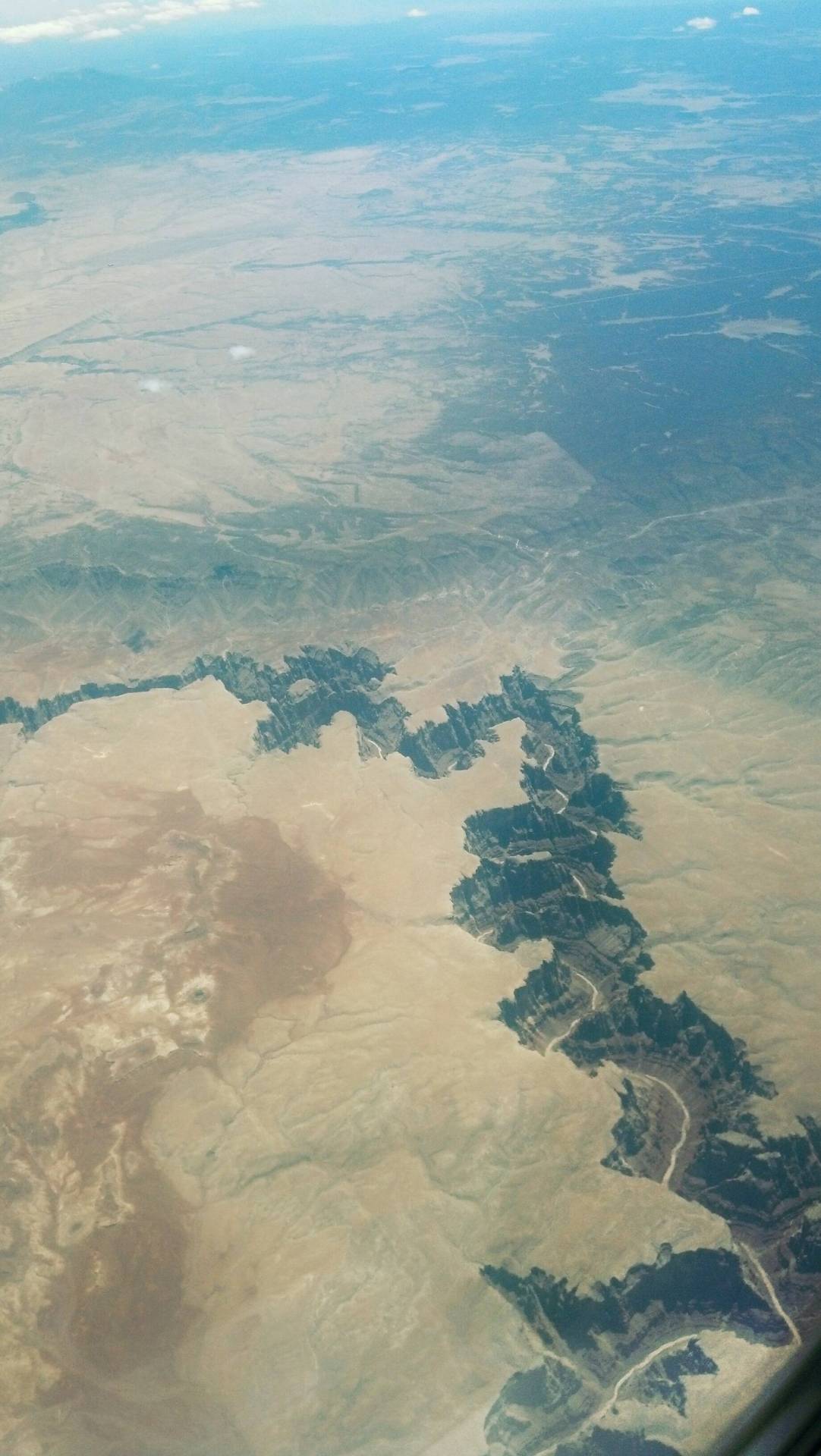 stunningpicture:  Aerial View of the Grand Canyon, photo by /u/G-Zeu5 [1840x3264]