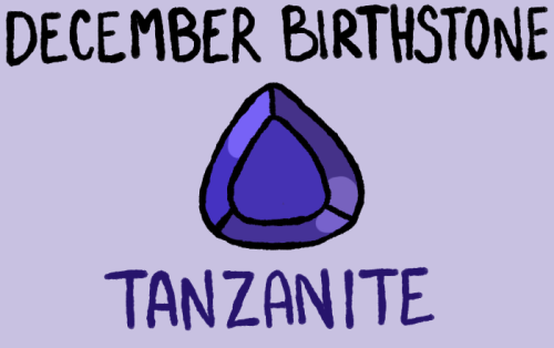 The birthstone for December is tanzanite, a stone of clarity. Other birthstone posts can be found he