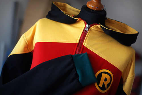 thelittlestbat:   my hoodies - damian wayne  a little suprise waiting for you at