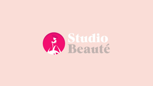 Identité visuelle pour l'institut de beauté STUDIO BEAUTÉ réalisé