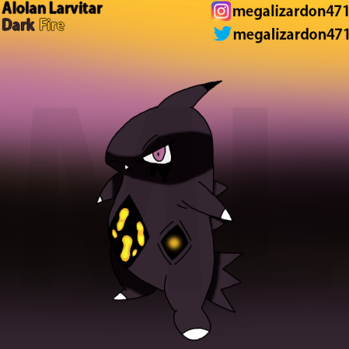 I Was Asked To So Tyranitar A While Ago So I'll Be Doing The Evolution Line.
