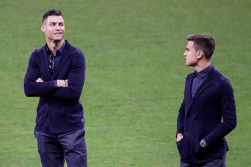 Paulo Dybala Flirting With Cristiano Ronaldo. 