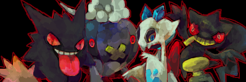  Artist  happy halloween, from some of your favorite terrifying pokedex entries.