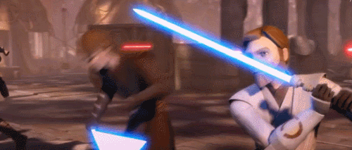 gffa:STAR WARS: THE CLONE WARS:   Anakin and Obi-Wan would never fight each other.   They couldn’t. 