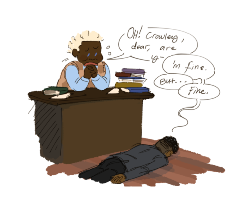 starcipher:sorry i keep dunking on crowley but it’s just? so easy? it’s so easy
