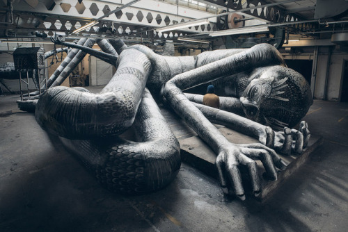 bizarre art of British artist Phlegm