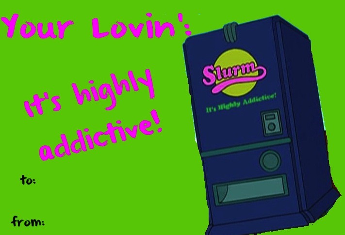 awesomegirlystuff:  Futurama Valentines: Supporting Characters! (and zoidberg) 