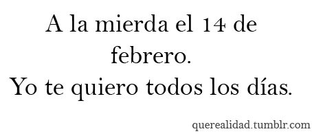 ...al final del día, uno siempre está solo.