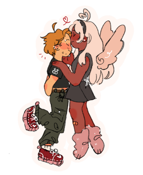 Transfem Angel And Her Transmasc Bf They Are In Lesbians