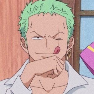 Zoro Icon, One Piece Icon