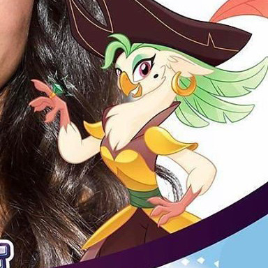 So they’ve revealed some of the characters from that MLP movie that’s coming out eventually that most people, like myself, probably haven’t thought about in a while.Anyway, Look at this avian pirate lady. Her name is Celaeno, and we’re still not