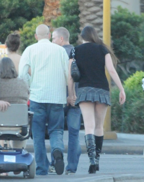 This is just the way the girls roll in Vegas baby.