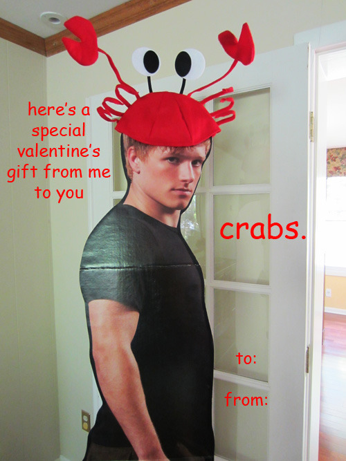 karinanirak:  Cardboard Chronicles: Peeta gets romantic this Valentine’s Day