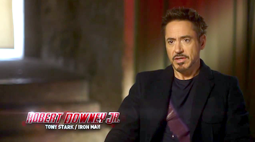 iwantcupcakes:  Robert Downey Jr. on-the-set interviews: Iron Man (2008), Iron Man